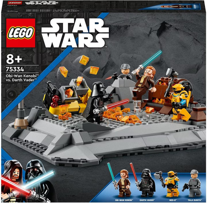 LEGO Star Wars™ 75334 Obi-Wan Kenobi™ vs. Darth Vader™