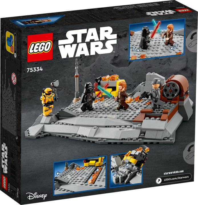 LEGO Star Wars™ 75334 Obi-Wan Kenobi™ vs. Darth Vader™