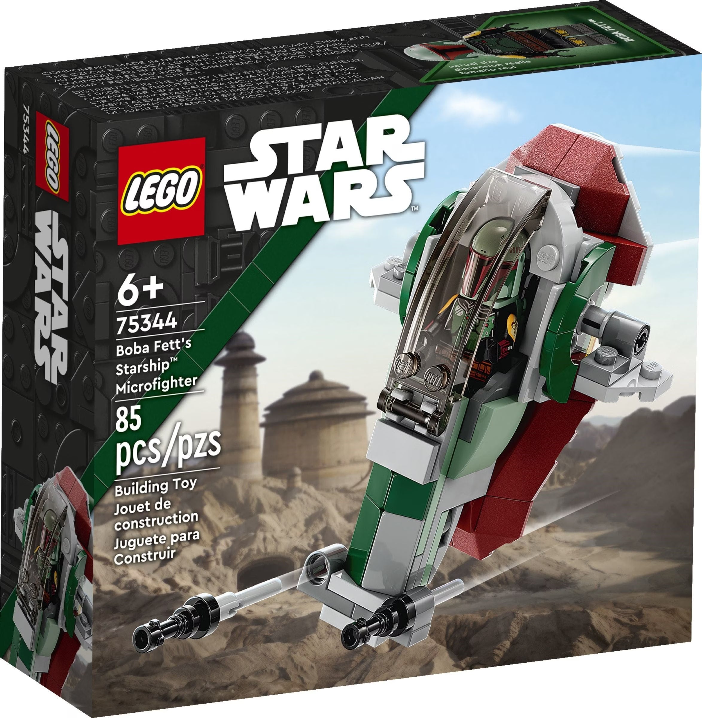 LEGO Star Wars™ 75344 Boba Fett's Starship Microfighter