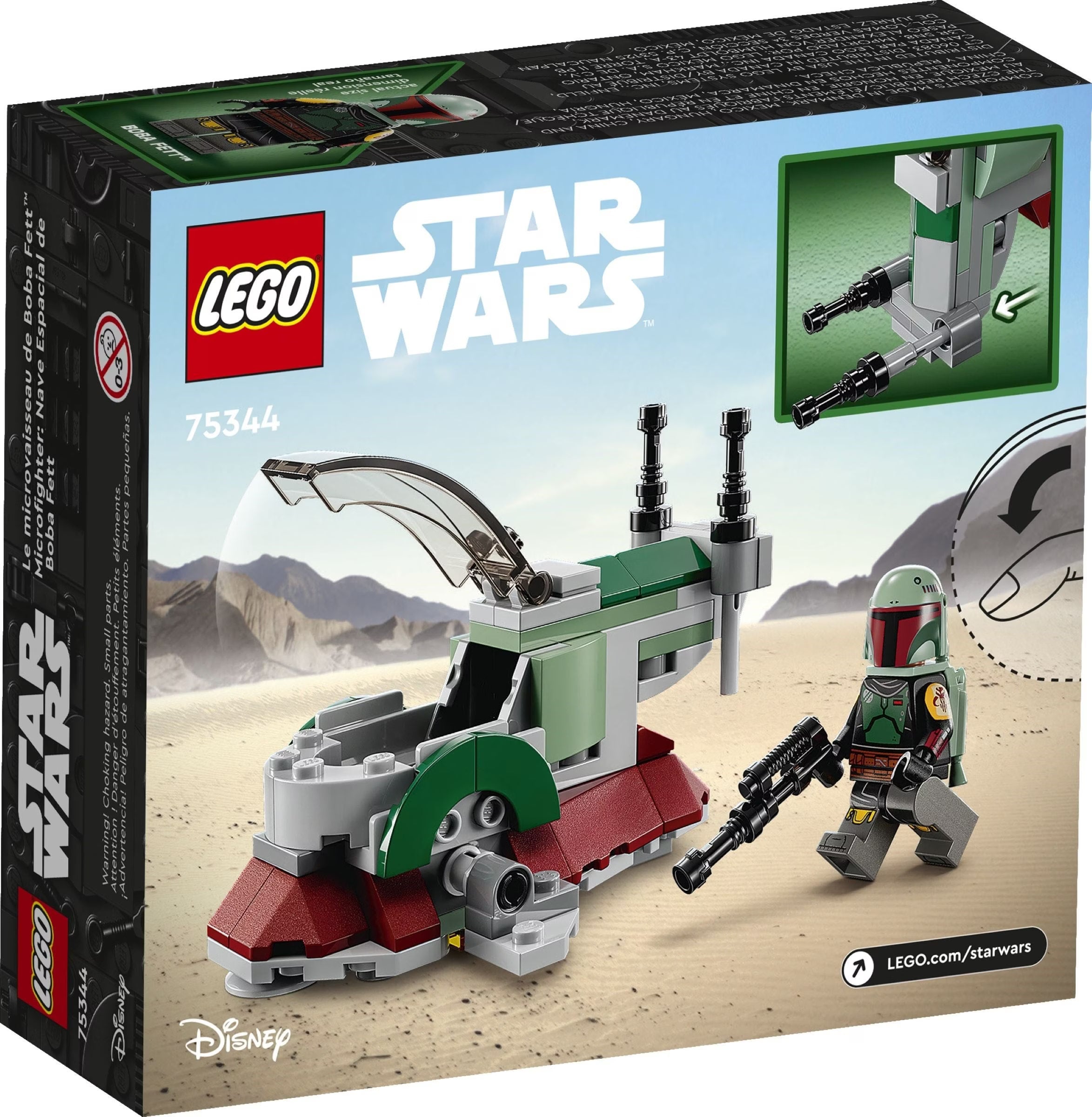 LEGO Star Wars™ 75344 Boba Fett's Starship Microfighter