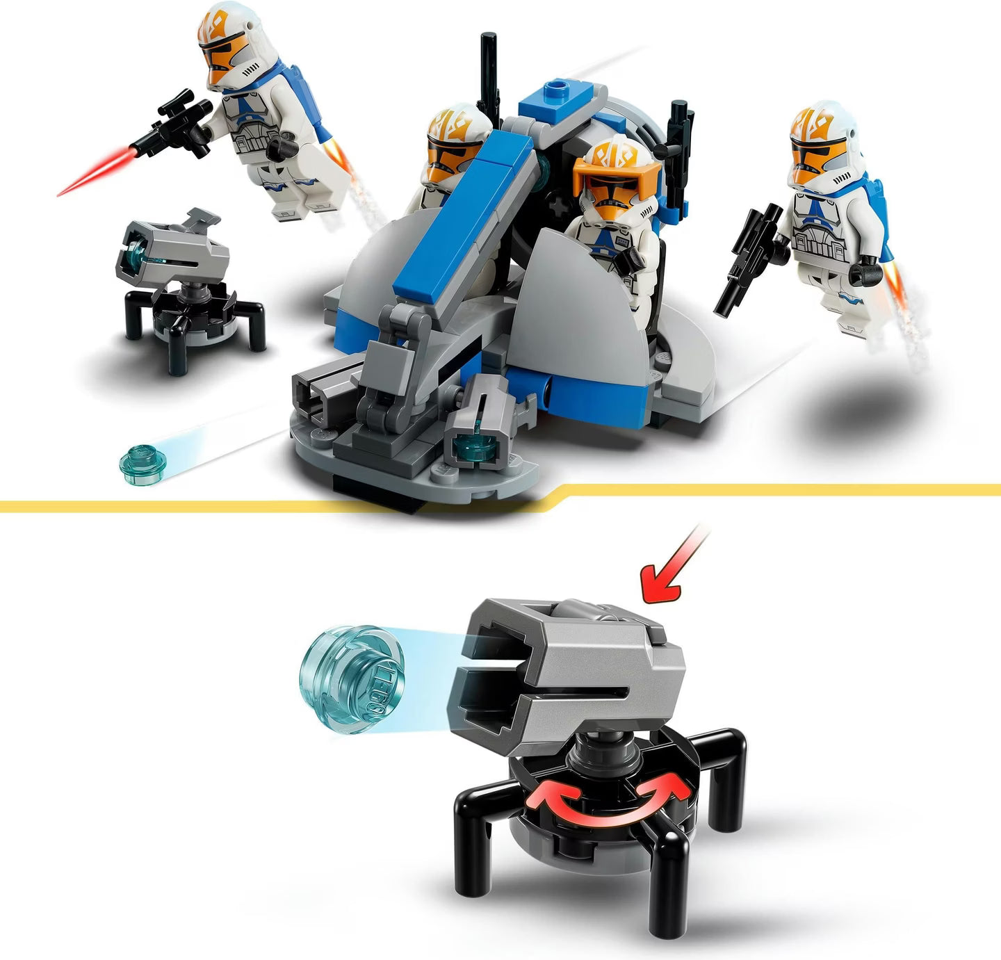 LEGO Star Wars™ 75359 Ahsokas Clone Trooper™ der 332. Kompanie – Battle Pack