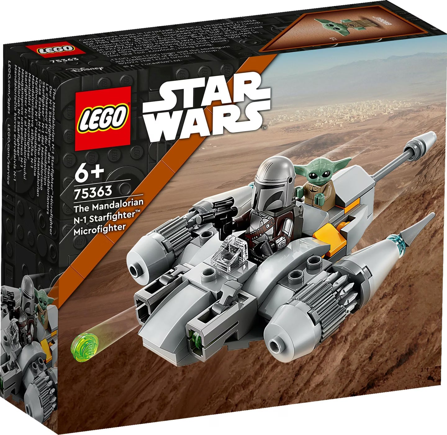 LEGO Star Wars™ 75363 N-1 Starfighter™ des Mandalorianers – Microfighter