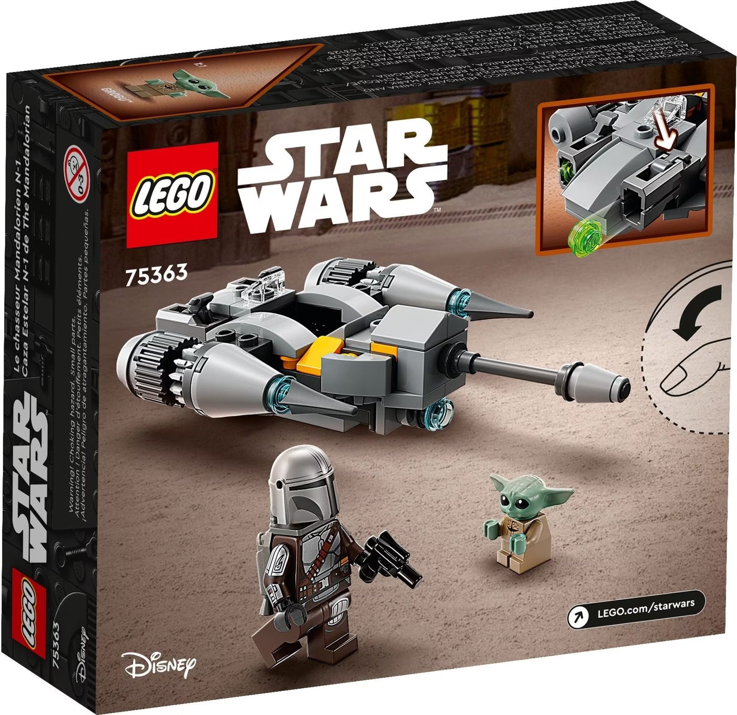 LEGO Star Wars™ 75363 N-1 Starfighter™ des Mandalorianers – Microfighter
