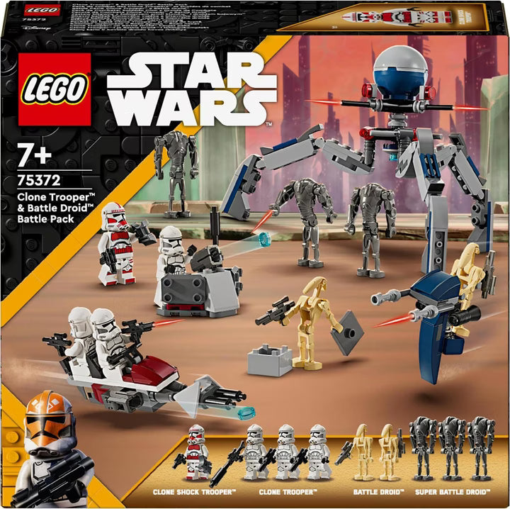 LEGO Star Wars™ 75372 Clone Trooper™ & Battle Droid™ Battle Pack