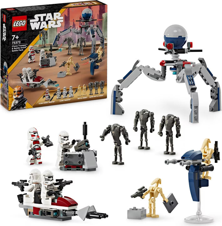 LEGO Star Wars™ 75372 Clone Trooper™ & Battle Droid™ Battle Pack