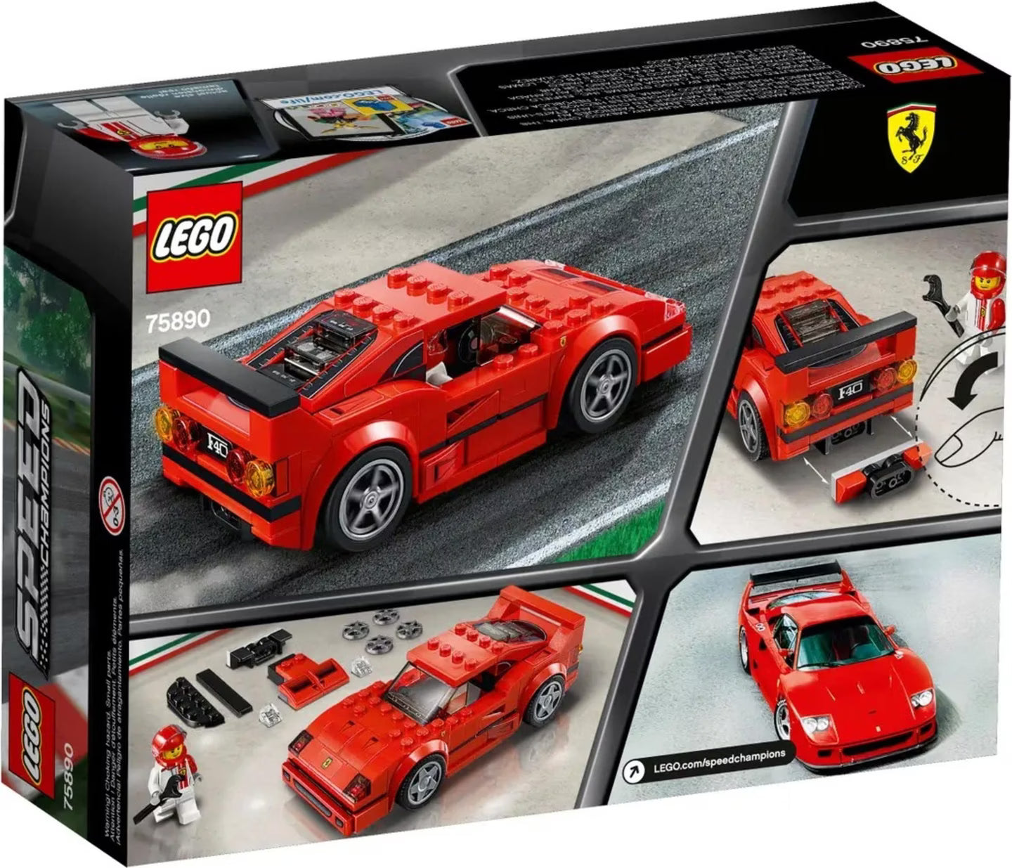 LEGO Speed Champions 75890 Ferrari F40 Competizione
