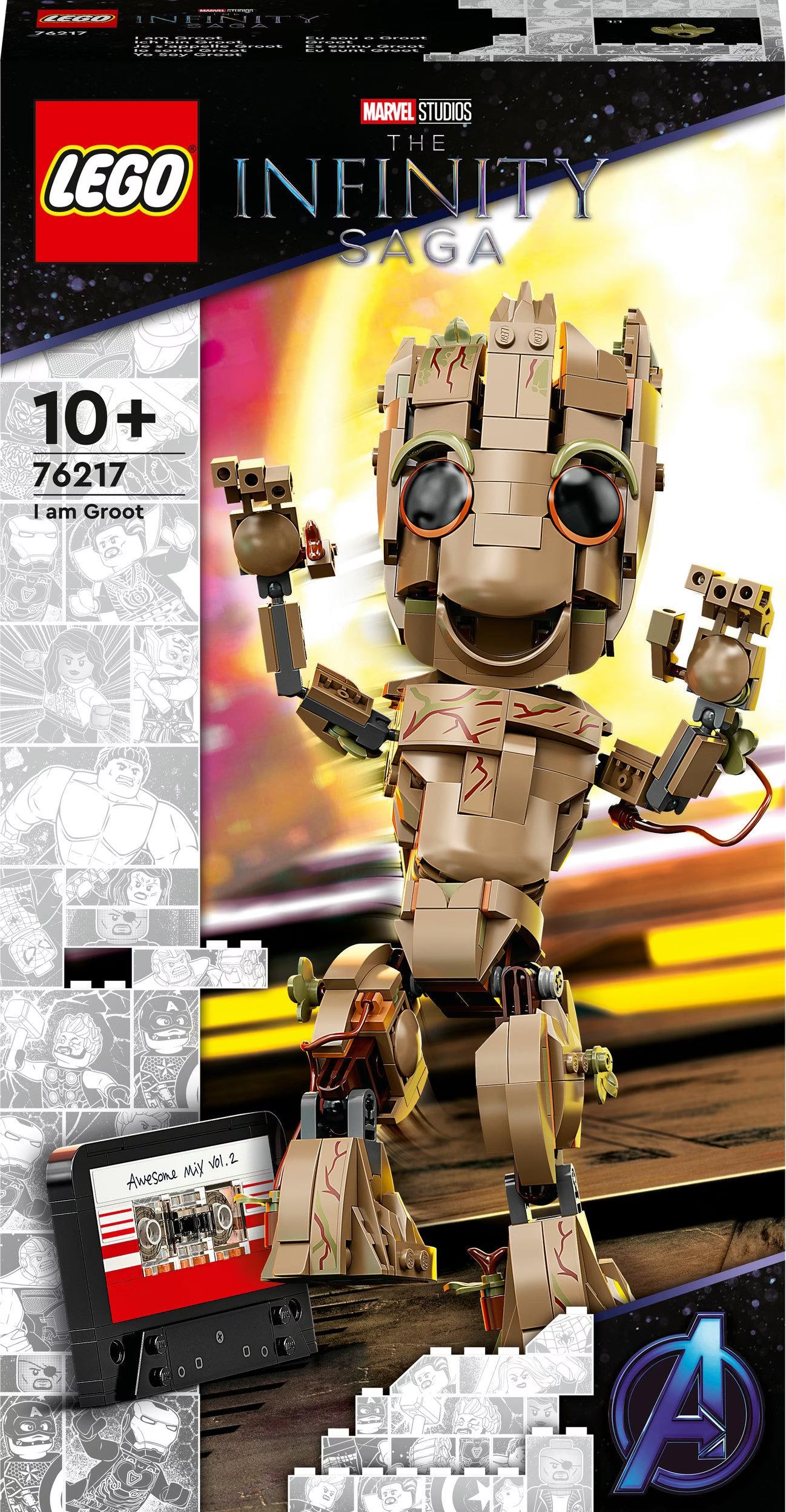 LEGO Marvel 76217 Ich bin Groot
