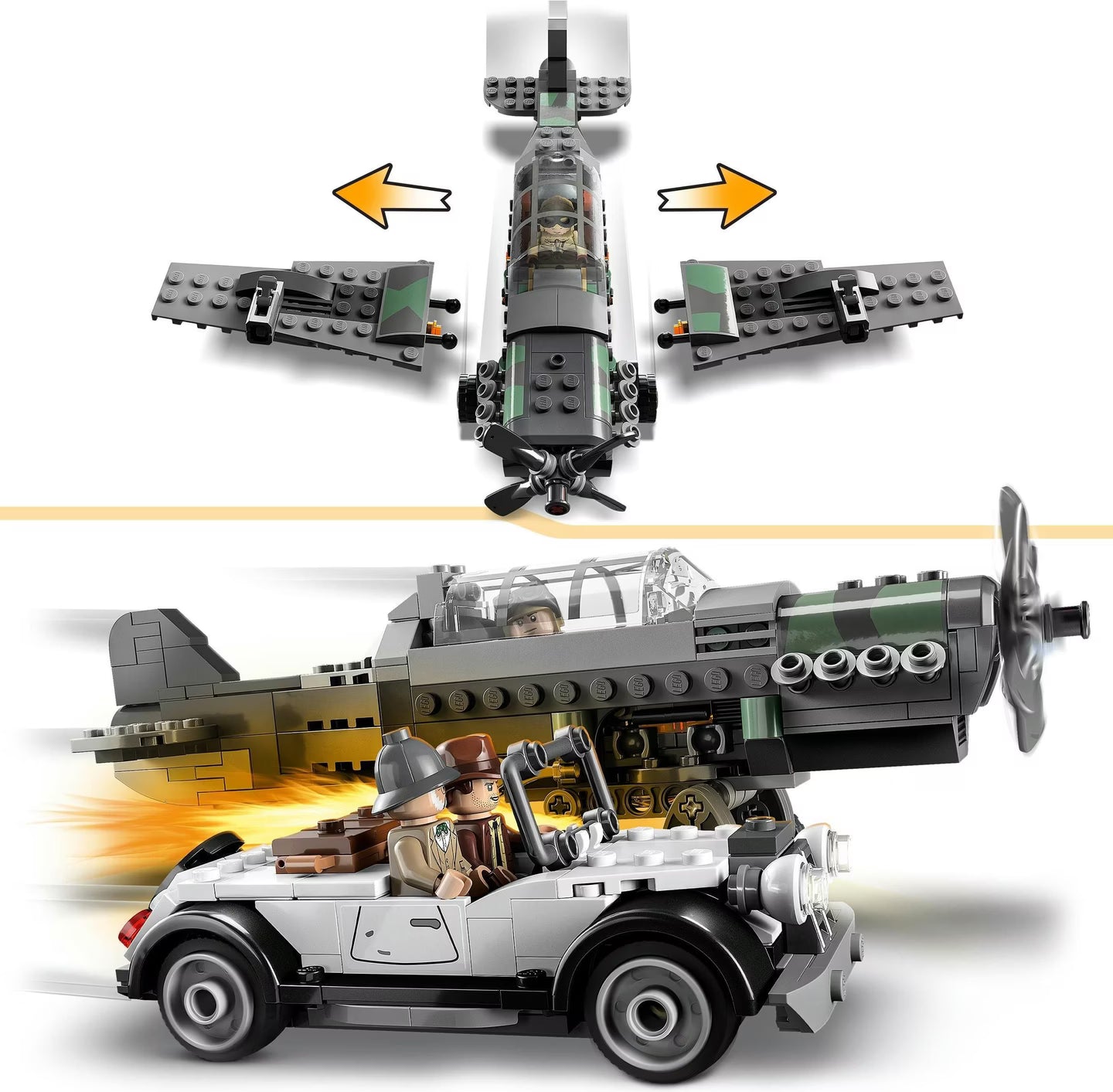 LEGO Indiana Jones™ 77012 Flucht vor dem Jagdflugzeug