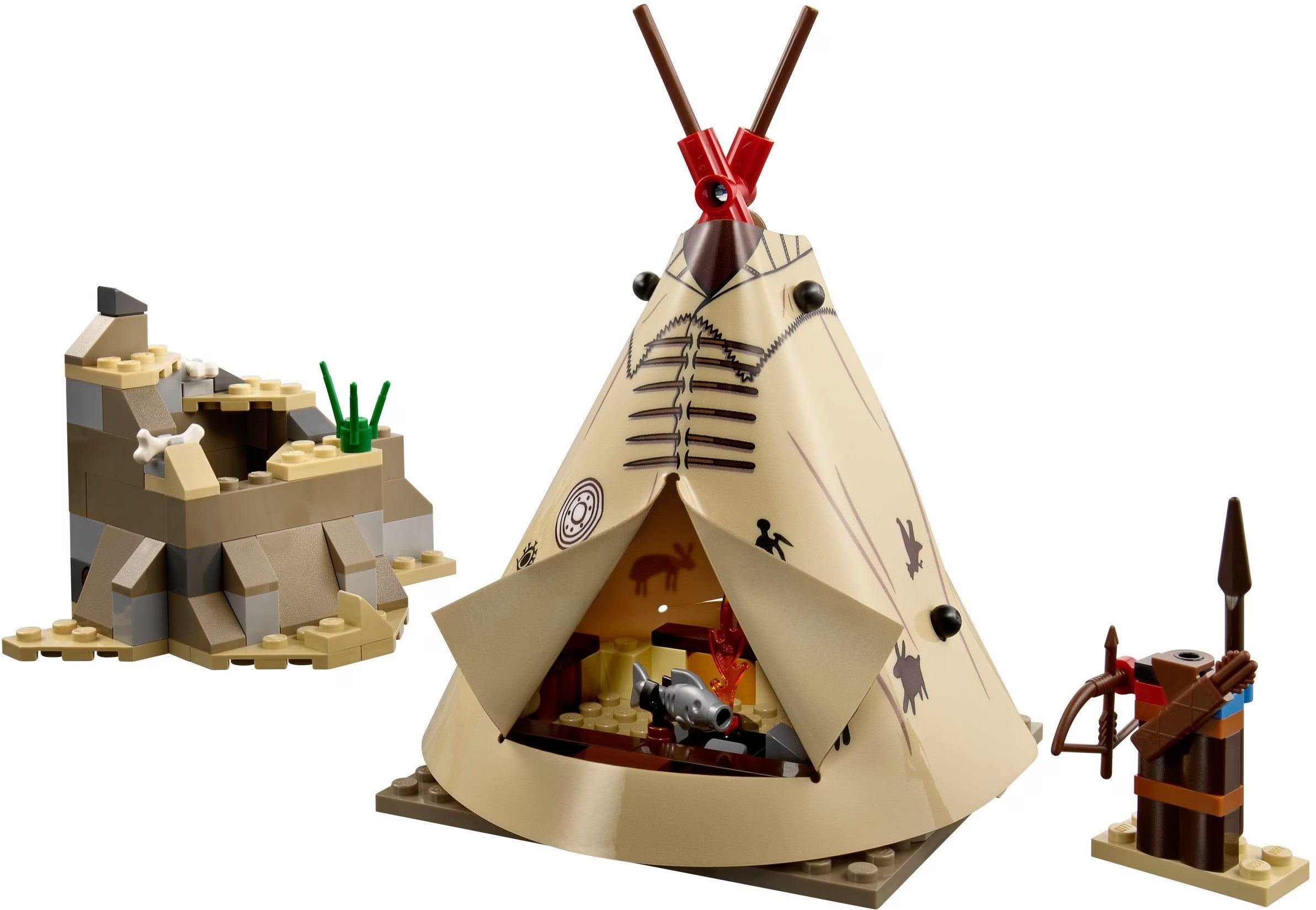 LEGO 79107 The Lone Ranger: Lager der Comanchen