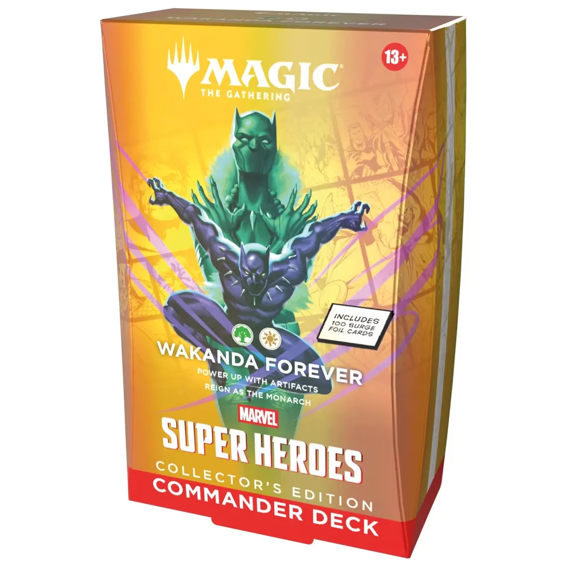 Magic The Gathering Marvel Super Heroes - Wakanda Forever - Collector's Edition Commander Deck - EN