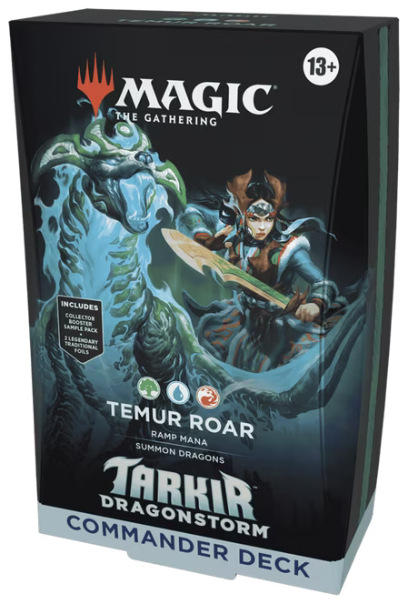 MTG Tarkir: Dragonstorm - Temur Roar -Commander Deck - EN