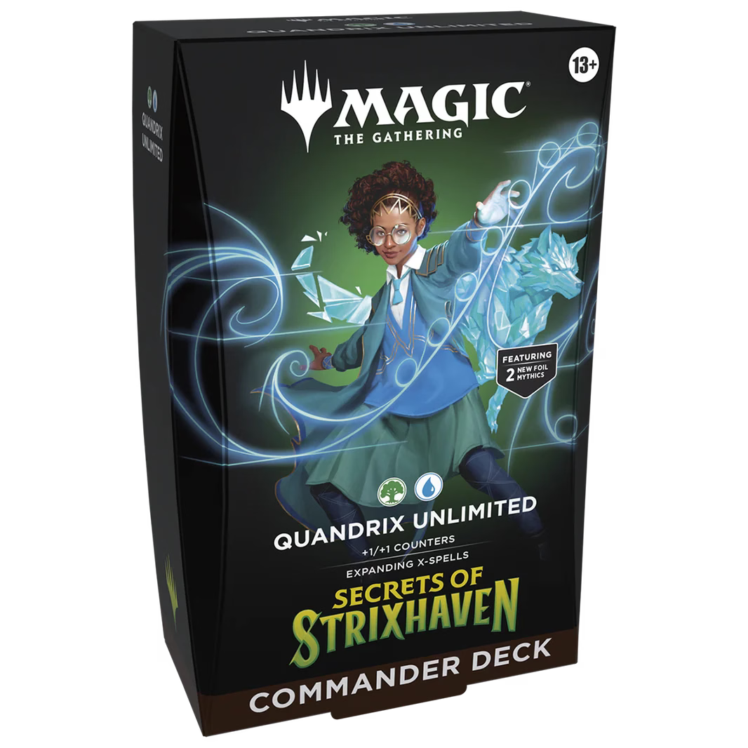 MTG Secrets of Strixhaven - Quandrix Unlimited - Commander Deck - EN
