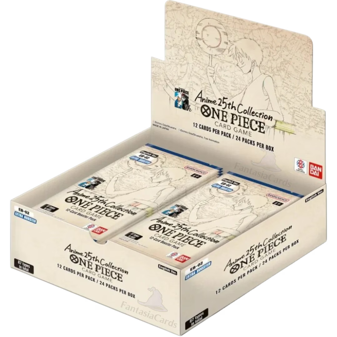 One Piece EB-02 Anime 25th Collection - Booster Display - EN