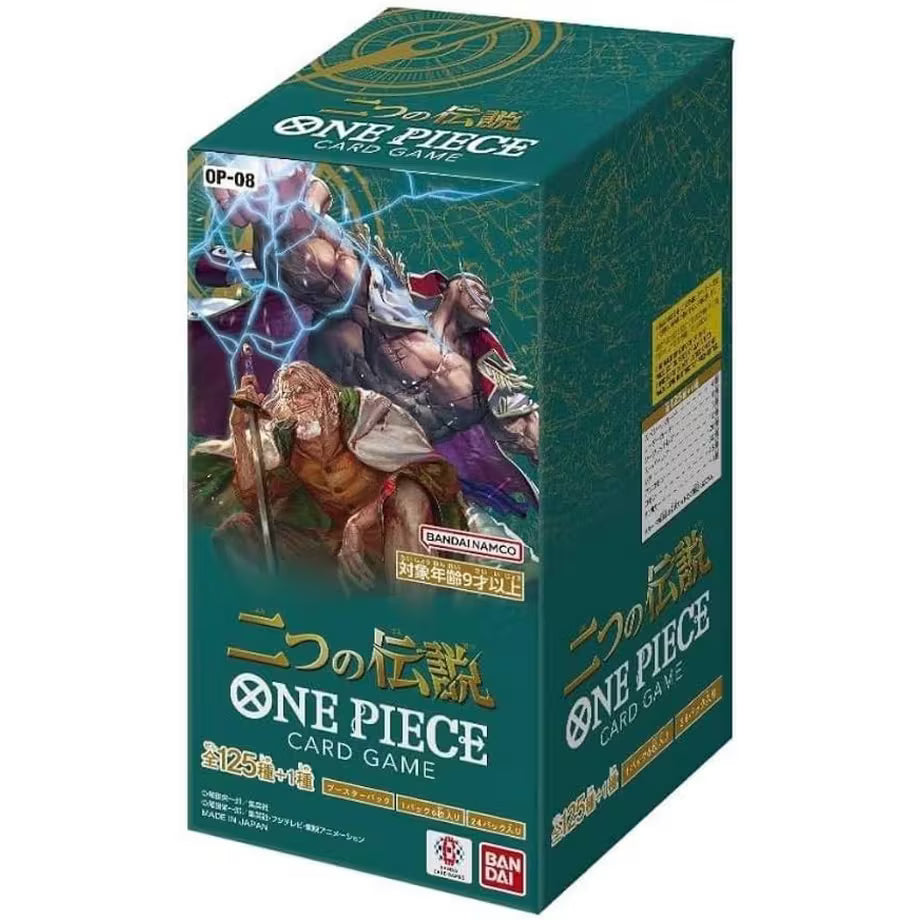 One Piece OP-08 Two Legends - Booster Display - JP