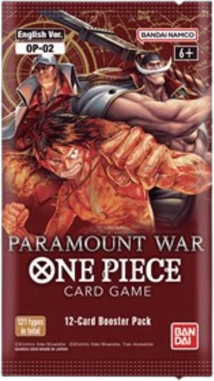 One Piece OP-02 Paramount War - Booster - EN