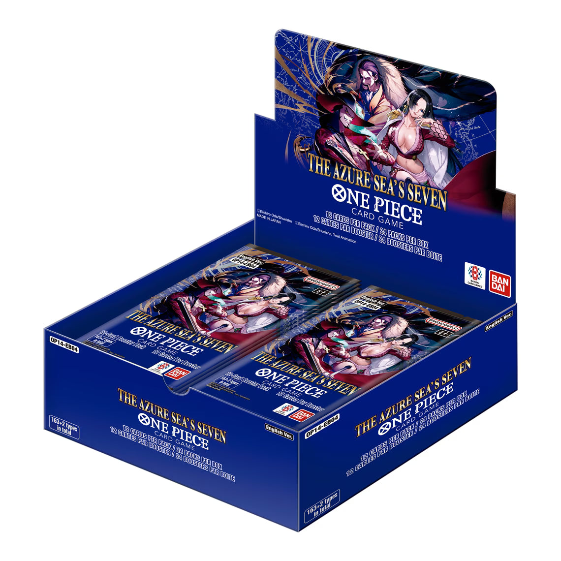 One Piece OP-14 The Azure Sea's Seven - Booster Display - EN