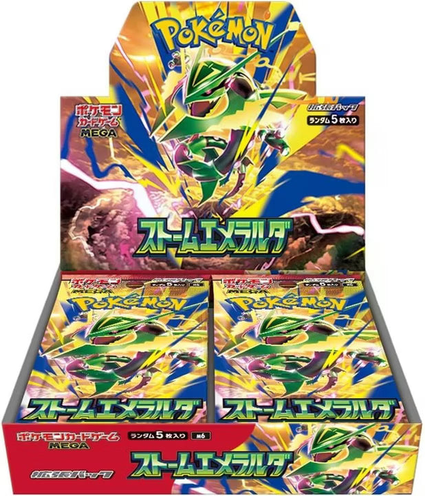 Pokémon m6 - Storm Emeralda Booster Display - JP