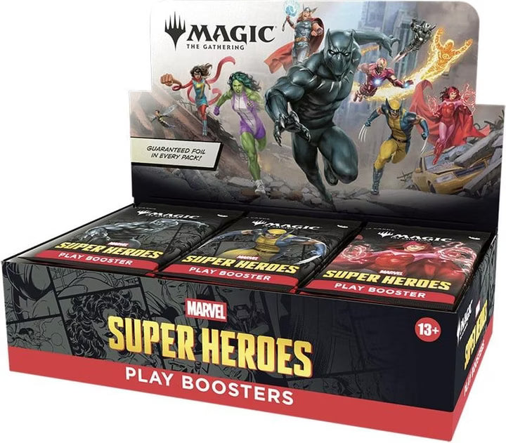 Magic The Gathering Marvel Super Heroes - Play Booster Display - EN
