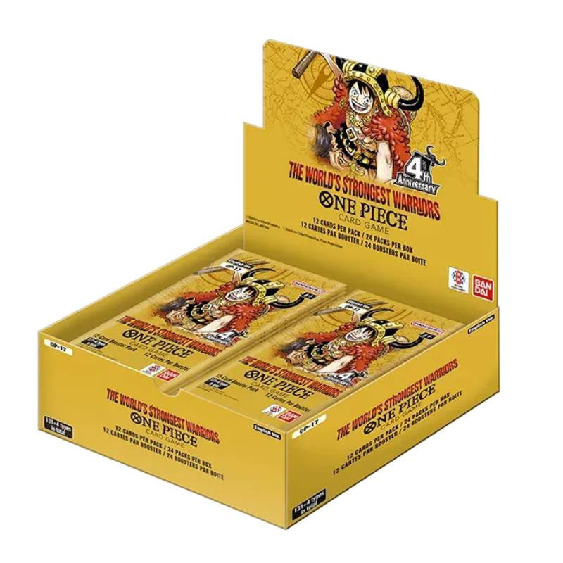 One Piece OP17 The World's Strongest Warriors Booster Display englisch